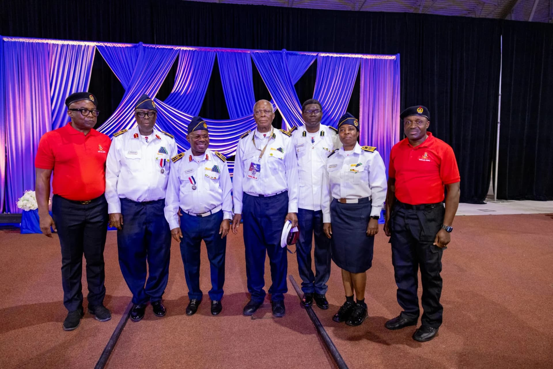 RCI Americas chaplains and ministry leaders gathered at an institutional event